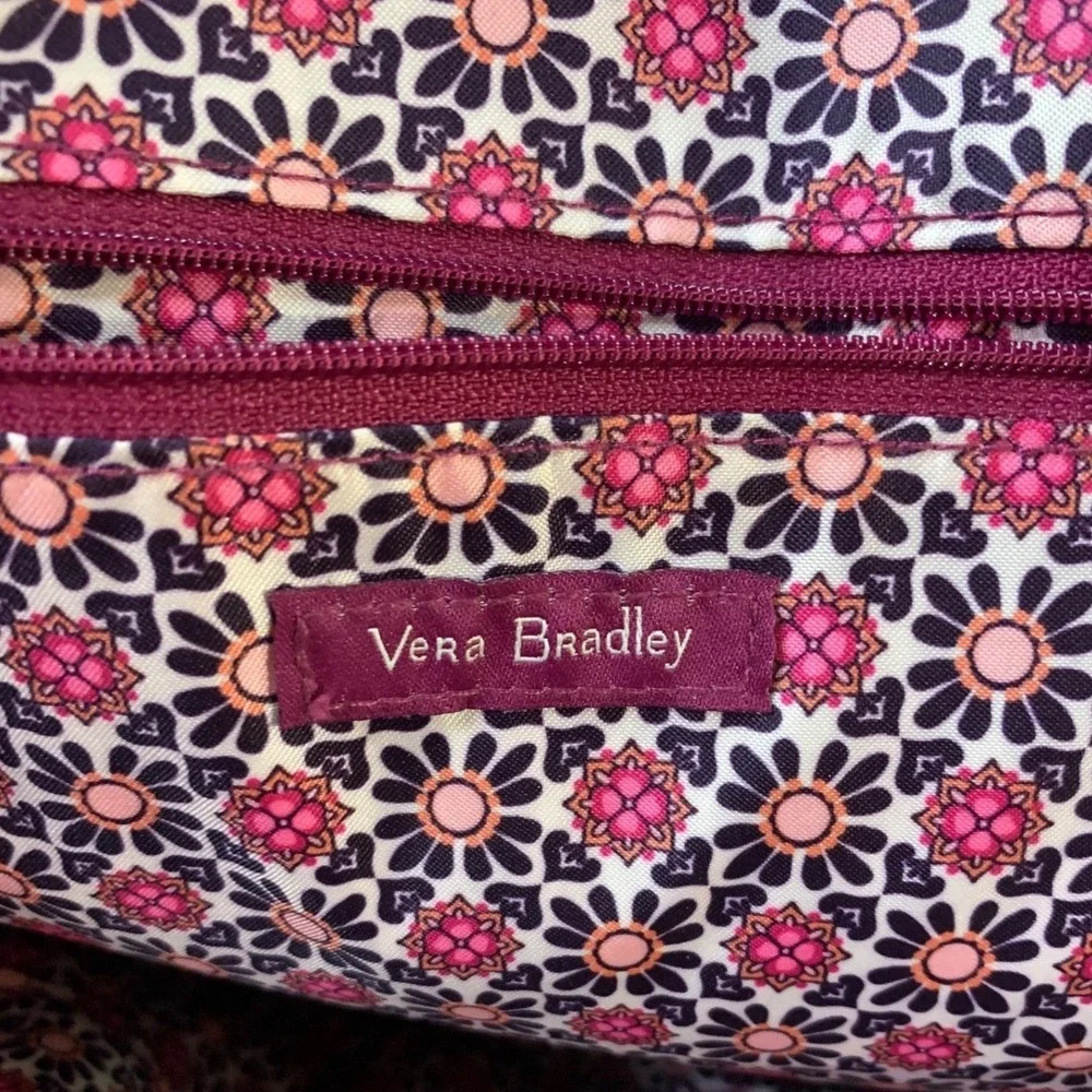 Vera‎ Bradley Small Backpack Floral Pink Purple Mandala Pattern